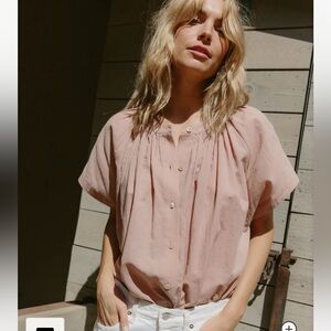 Jenni Kayne Willow blouse, dusk, size medium